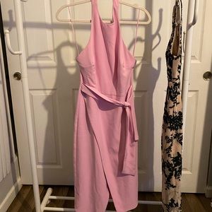 Mauve/Pink halter dress